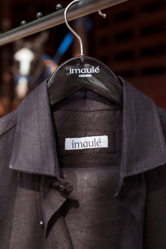 The Men’s Linen Shirt -Short Sleeve