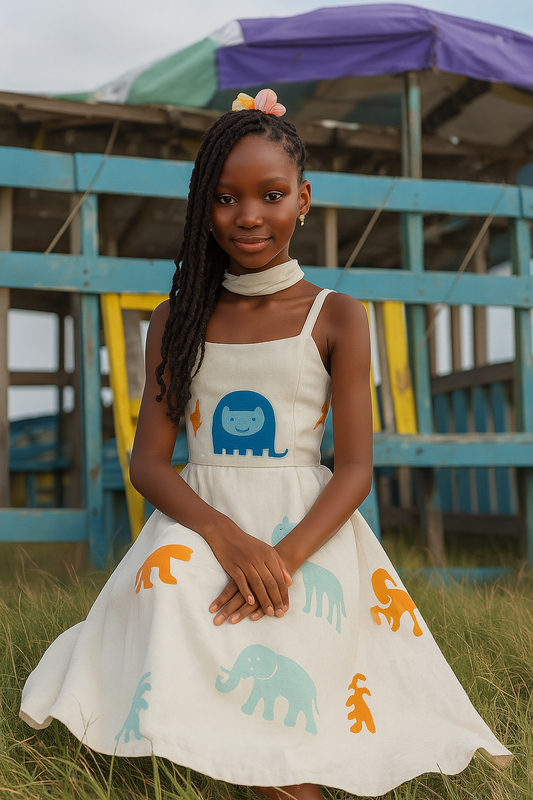 The Safari Obirin Kékéré Dress