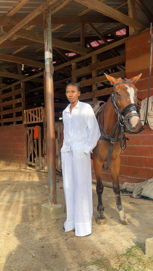 The Jane Okoye Classic Linen Set