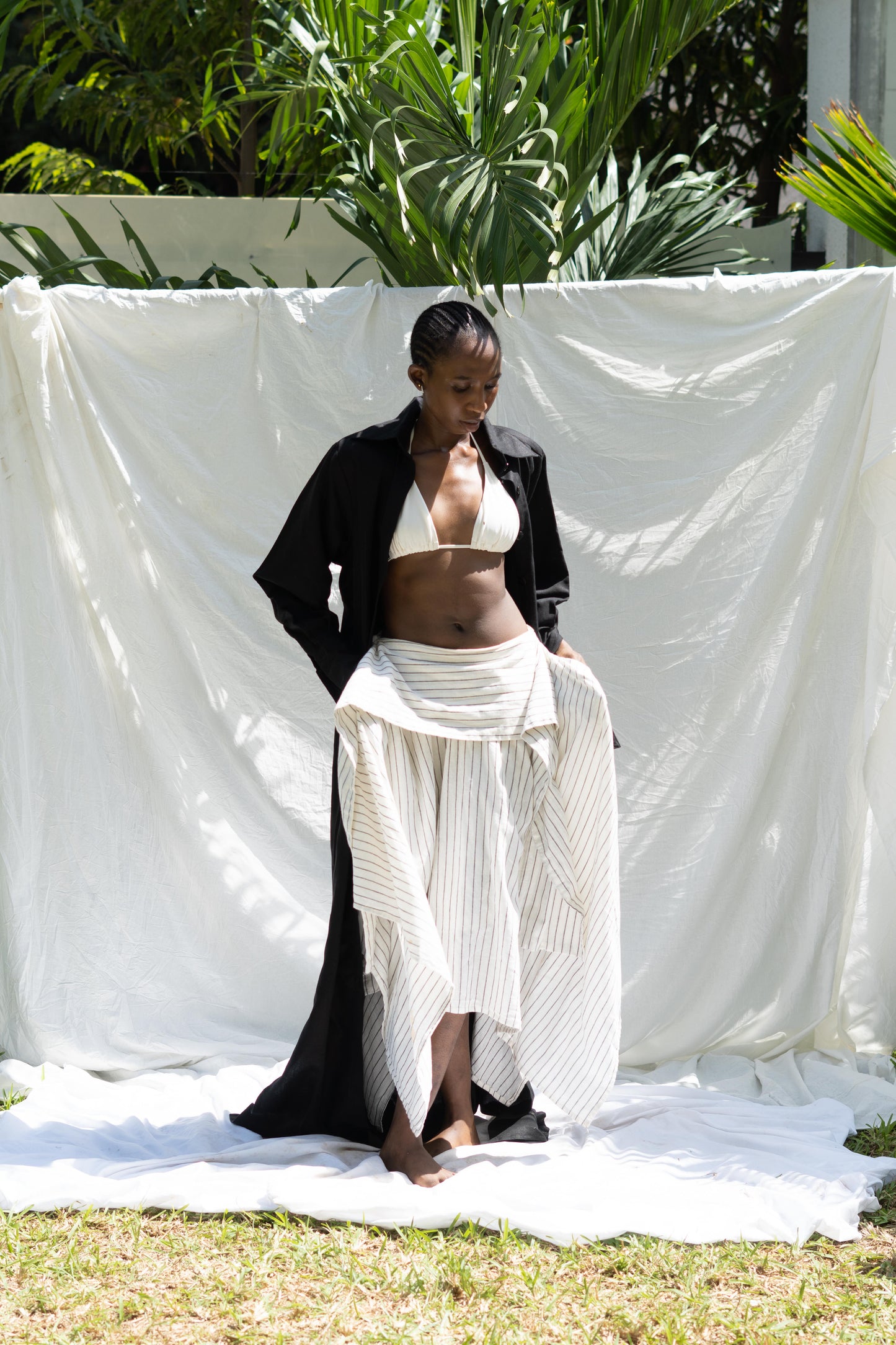 The capri skirt