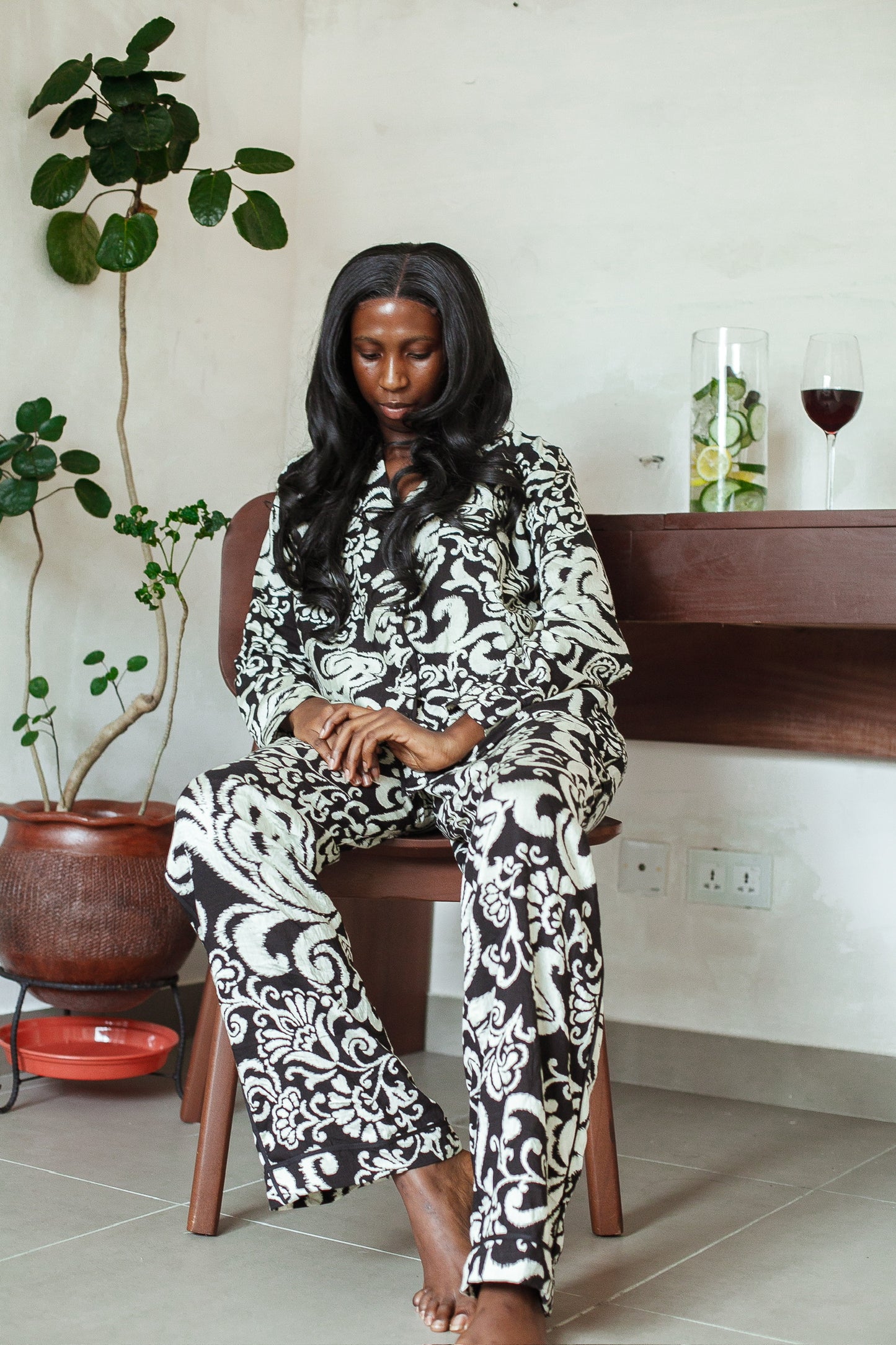 Linen Pyjamas Obirin - Limited Edition