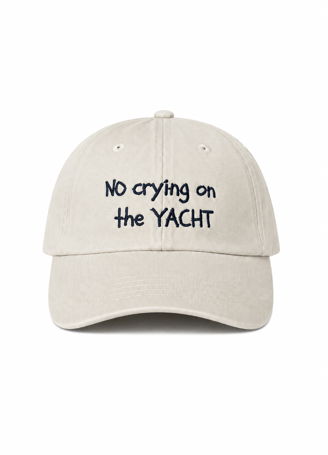 No crying on the Yacht