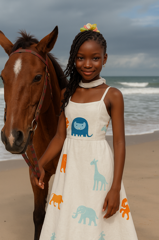 The Safari Obirin Kékéré Dress