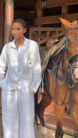 The Jane Okoye Classic Linen Set
